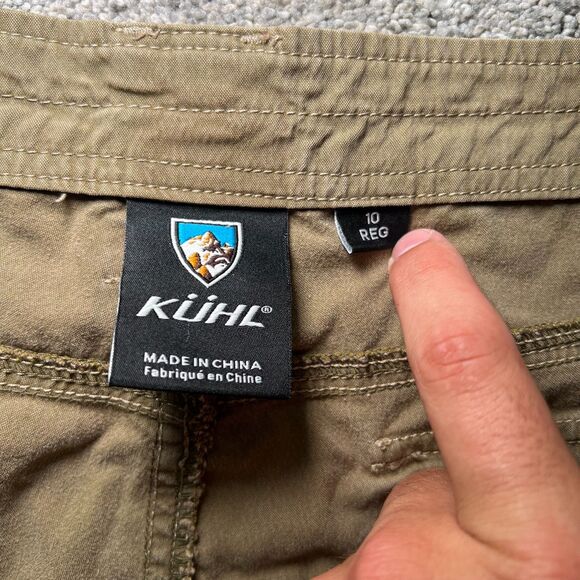 Kuhl Splash Vintage Patina Dye Women’s Roll Up Cargo Pants Brown Hiking Sz 10 - Picture 3 of 7